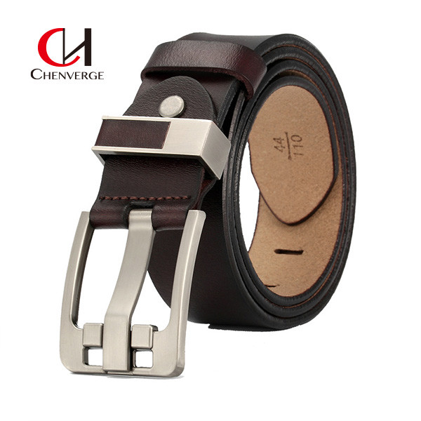 Exquisite Business Genuine Leather Belt 115cm Length