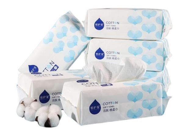 Automatic Cotton Soft Facial Tissue Folding Machine Non Woven Fabric Cotton