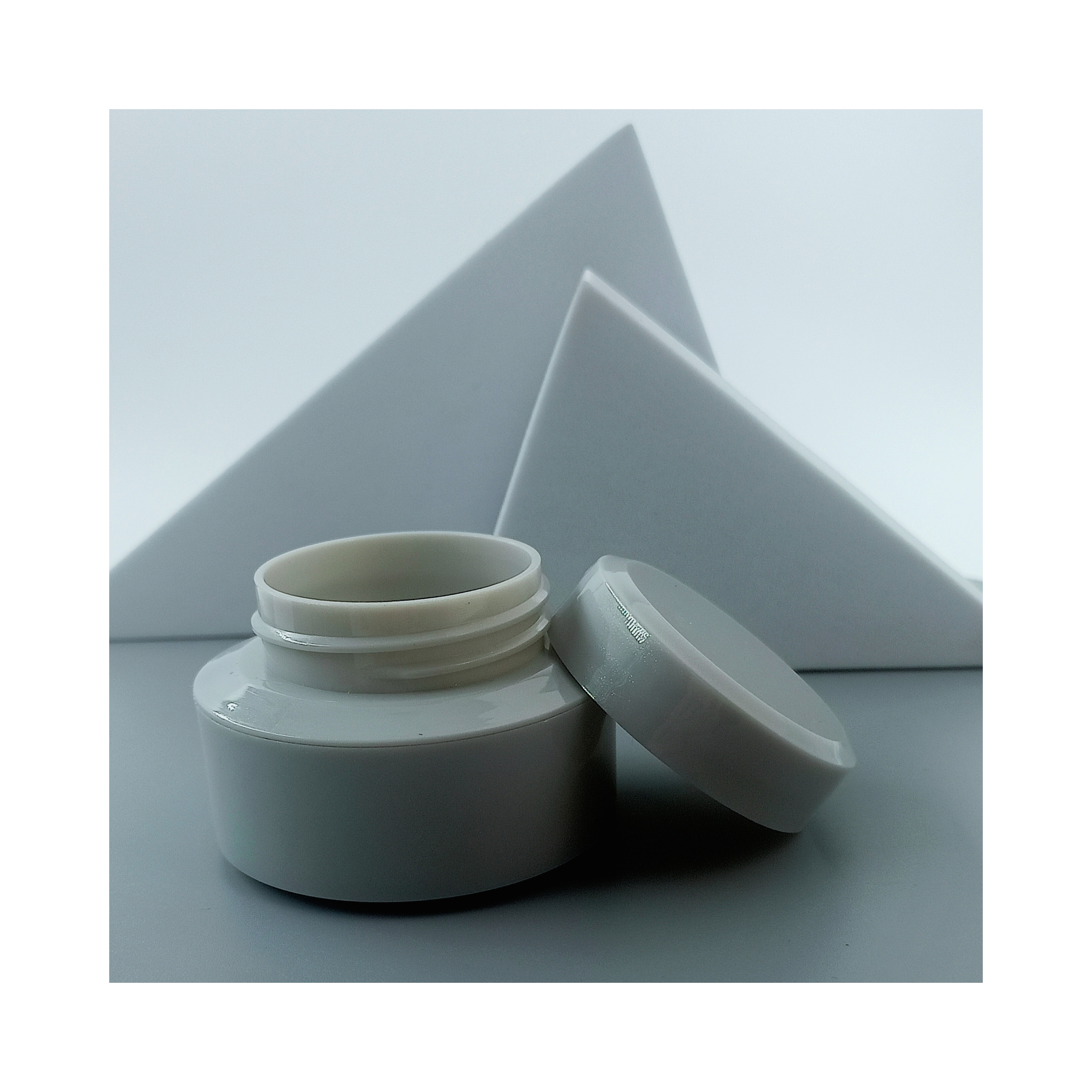 50ml Plastic Jar for Skin Care Cream Customizable Color Plastic PP Skincare Packaging