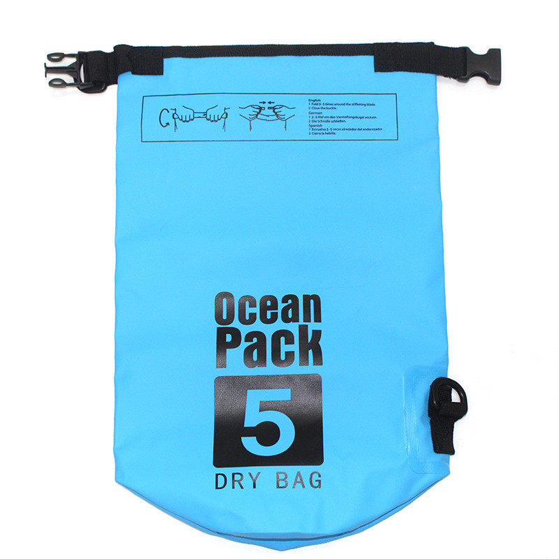 600D PVC Waterproof Ocean Pack Dry Bag OEM Custom LOGO Service