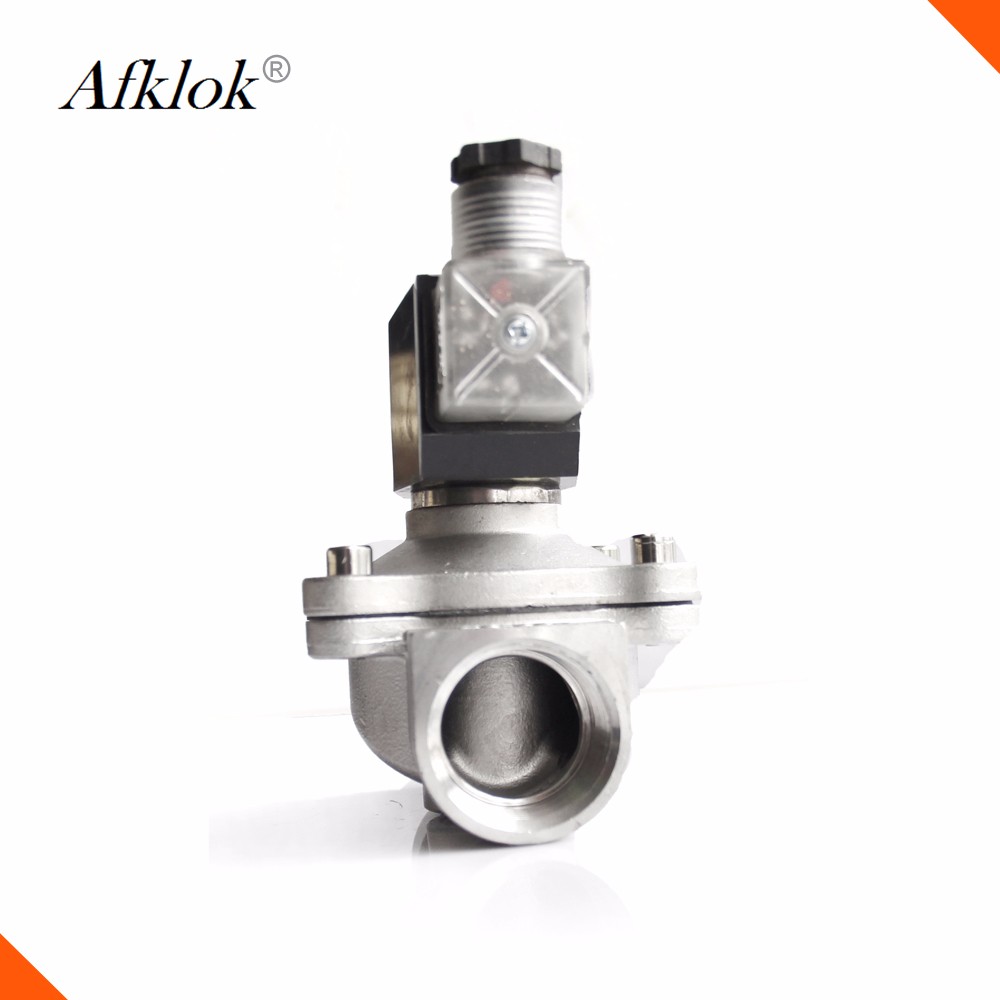 Normally Closed 1/2 Inch Stainless Steel Lpg Gas Solenoid Valve 220v