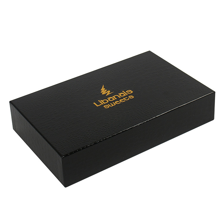 Crocodile Paper Food Paper Gift Box Baklava Sweet Box Customized Baklava Sweet Box