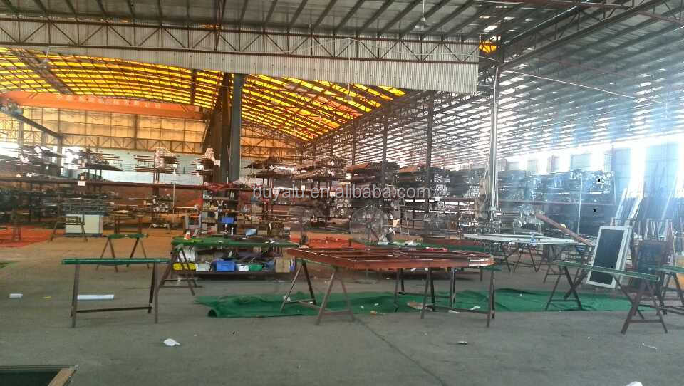 Large Dimension Home Sliding Door Scale Double Acting Accordion Hangar Electrical Sliding Garge Door