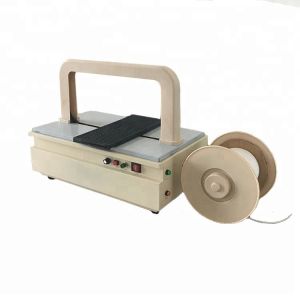  4mm - 8mm Plastic Tray Table Strapping Machine Automatic Wrapping Machine Manufactures