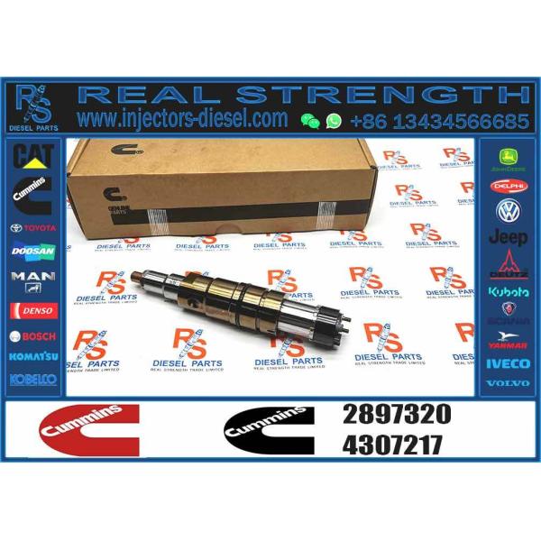 High Quality New Common Rail Injector 2897320 for Cummins ISX15 Diesel Fuel