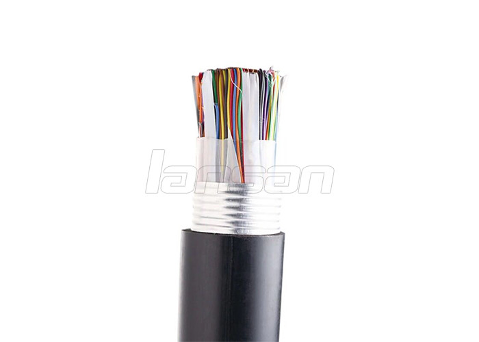 50 Pairs FTP Cat3 Telephone Cable With Aluminium Foil Stable Signal Transmission