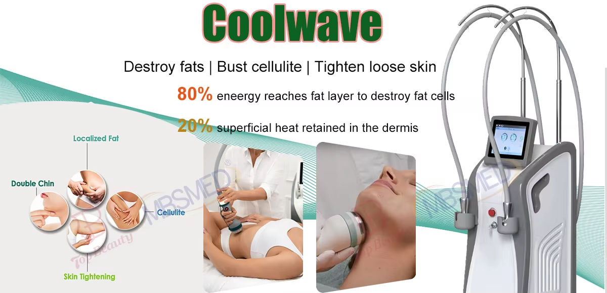 Coolwaves Body Radio Frequency For Tightening And Skin Machine For Beauty Salon