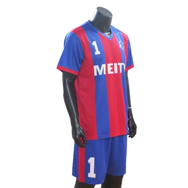 Hot Design Soccer Sports Clothing Custom Sublimated Football Uniforms Multi Color