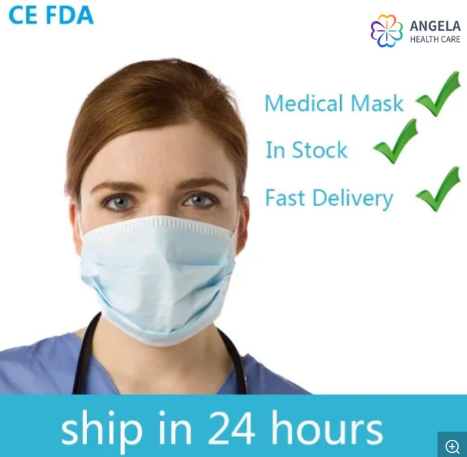 In Stock Fast DeliveryDisposable Medical Face Mask Corona virus Protective Masks ffp2 Face mask