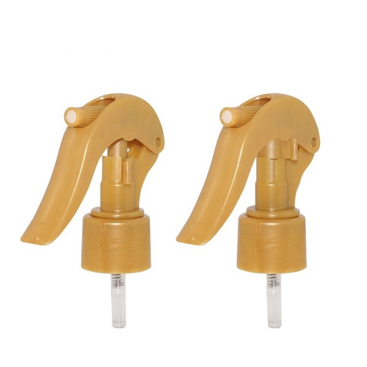 Hand pump garden sprayer cleaning usage plastic pump transparent 24 410 fine mist trigger sprayer