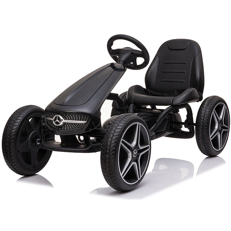 2022 Licensed Kids Go Kart Toy Car For Children Ride On Toy With Non-electric Pedal