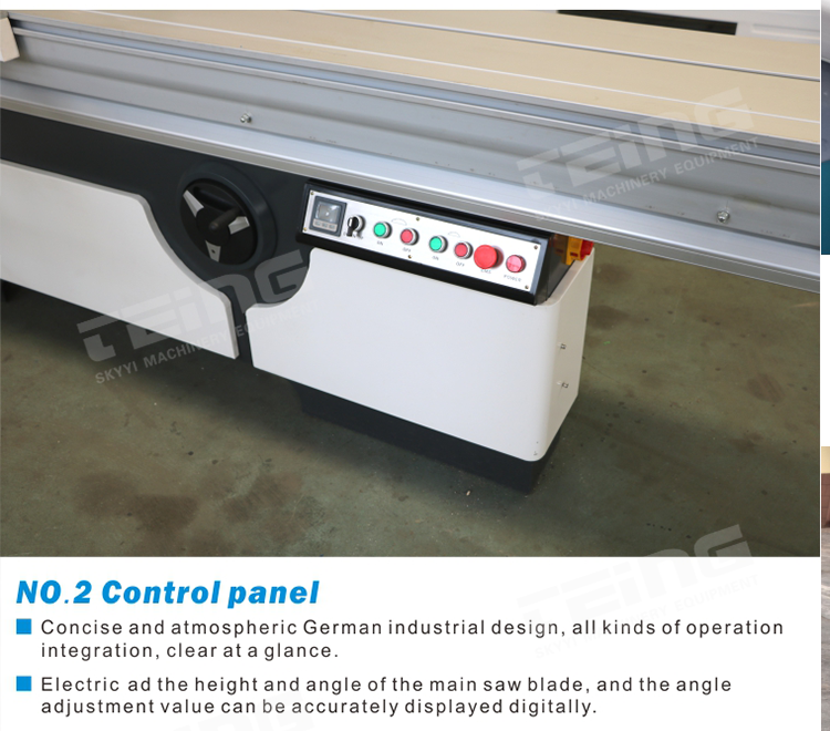 3200x375 mm Sliding Table Woodworking Cutting Machine Precision Panel Saw MJ6132TAY