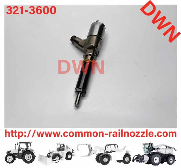 Diesel injector 320-3800 321-3600 for engine C6.6 CA common rail excavator fuel injector for E320D