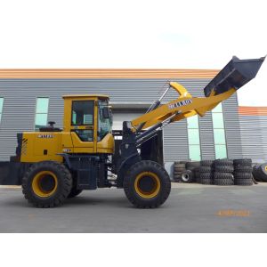 Construction Front Wheel Loader For Transporting 2700mm Axle Base 2400RPM