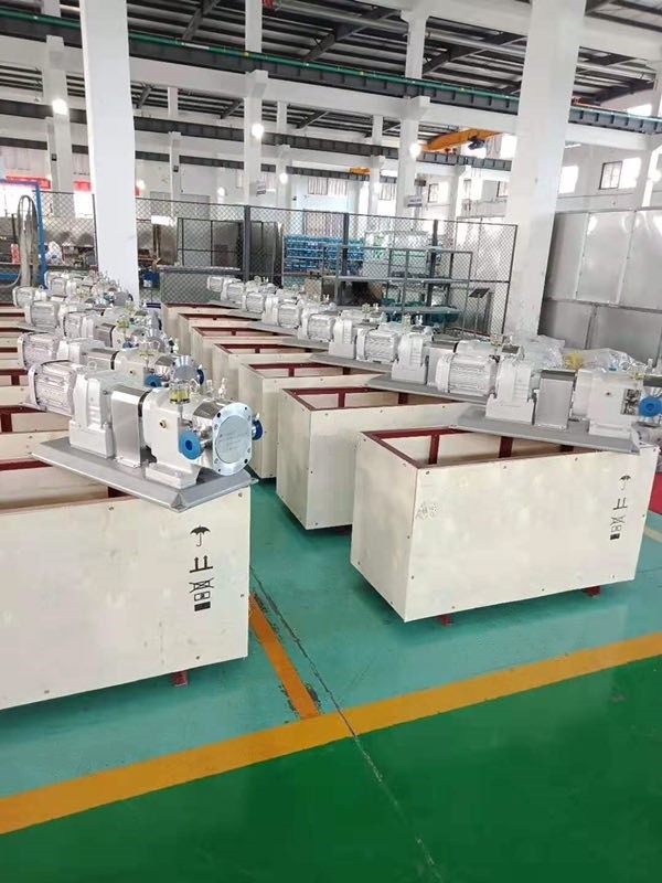 3 Impeller Liquid 300rpm Chocolate Transfer Pump