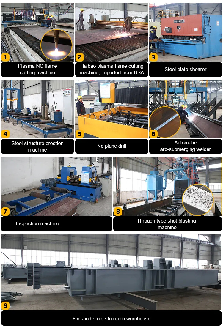Improved Productivity Prefab Steel Structure Dairy Cow Shed Farm
