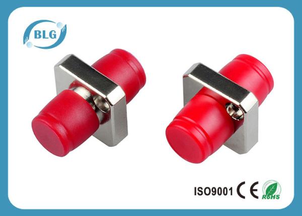 Simplex Square Fiber Optic Connector Adapters For Telecommunications Corrosion