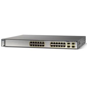  WS-C3750G-24TS-E1U Cisco Catalyst 3750G-24TS-1U Fast EN 24 Port Switch Manufactures