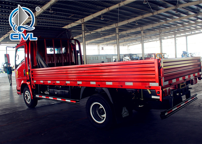 HOWO Light Duty Commercial Trucks 3 Ton / 4 Ton / 5 Ton 4x2 Mini Truck Small Dump Truck