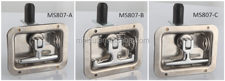ODM Tool Box Locks Stainless Steel Silver Color Latch Door Lock