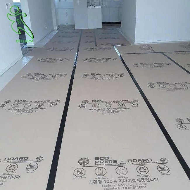 High Density Paperboard Temporary Floor Protection For Building