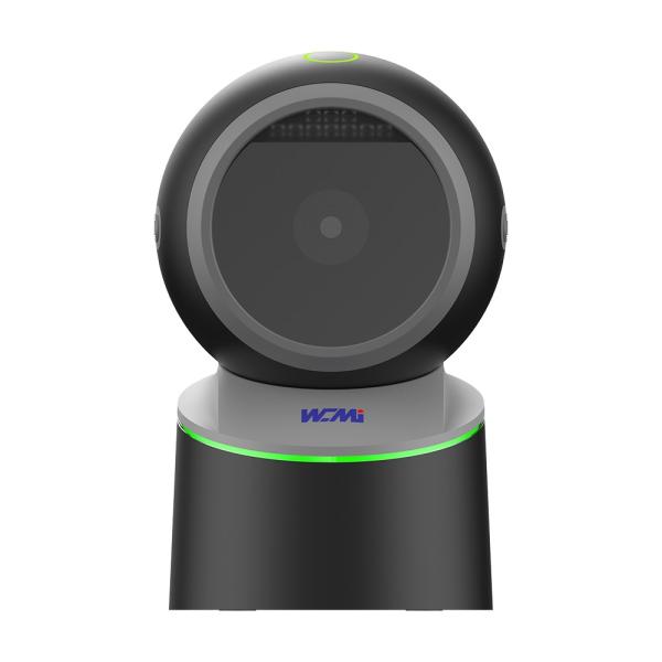 Circular Desktop Barcode Scanner 1d Qr 2d Barcode Full Code Support Cheap Sales