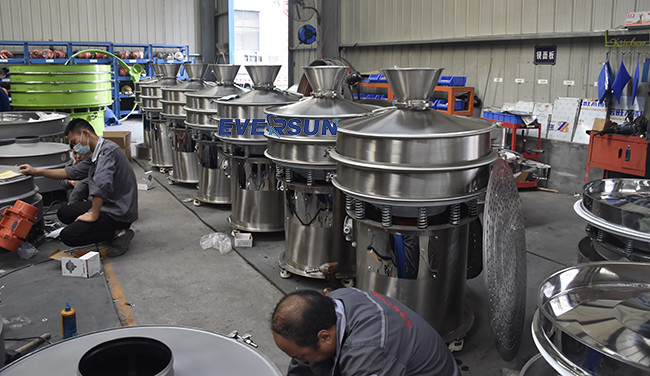0.1 - 20t/H Vibratory Sifter With 1 - 500 Mesh Screen For Grading And Sifting