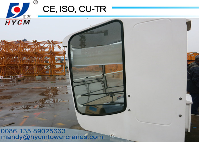 6ton Max. Load 25m Jib QTD Tower Crane Manufacturer Luffing crane supplier