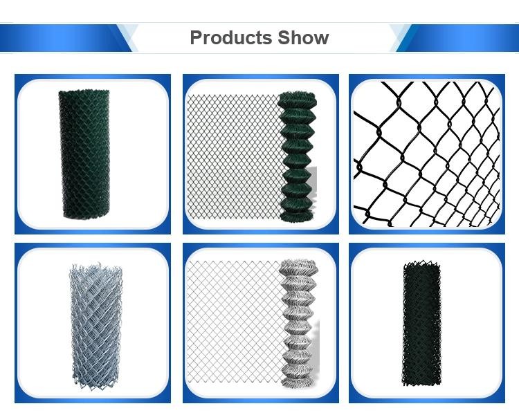 30m Length/Roll 8foot Steel Chain Link Fencing For Industrial