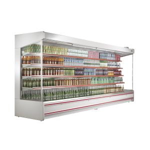 Dynamic Fan / Evaporator Open Multideck Open Chiller with Fortified Caster