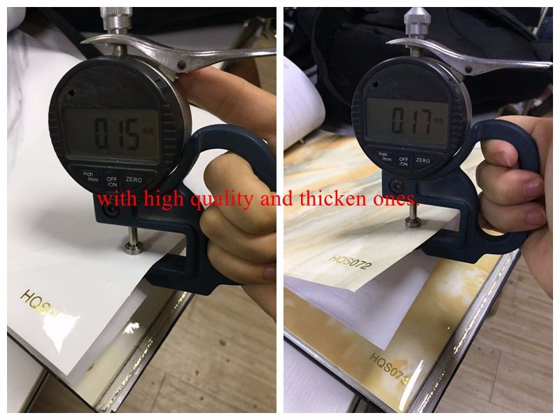 Leading Time 3-5 Days Free Sample Contact us. Outstanding Durability Marble Design Self Adhesive Plastic Furniture Film
