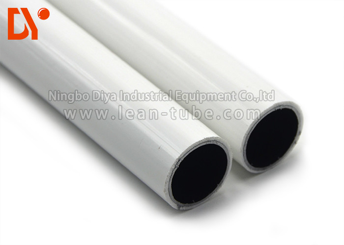 PE Coated Custom Lean Tube 28mm Diameter 2.0mm Thickness SPCC Steel Pipe