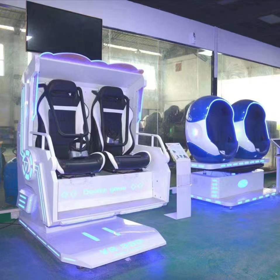 Immersive and Thrilling VR Experience Arcade Game Machine 9D VR 360 Degree Chair