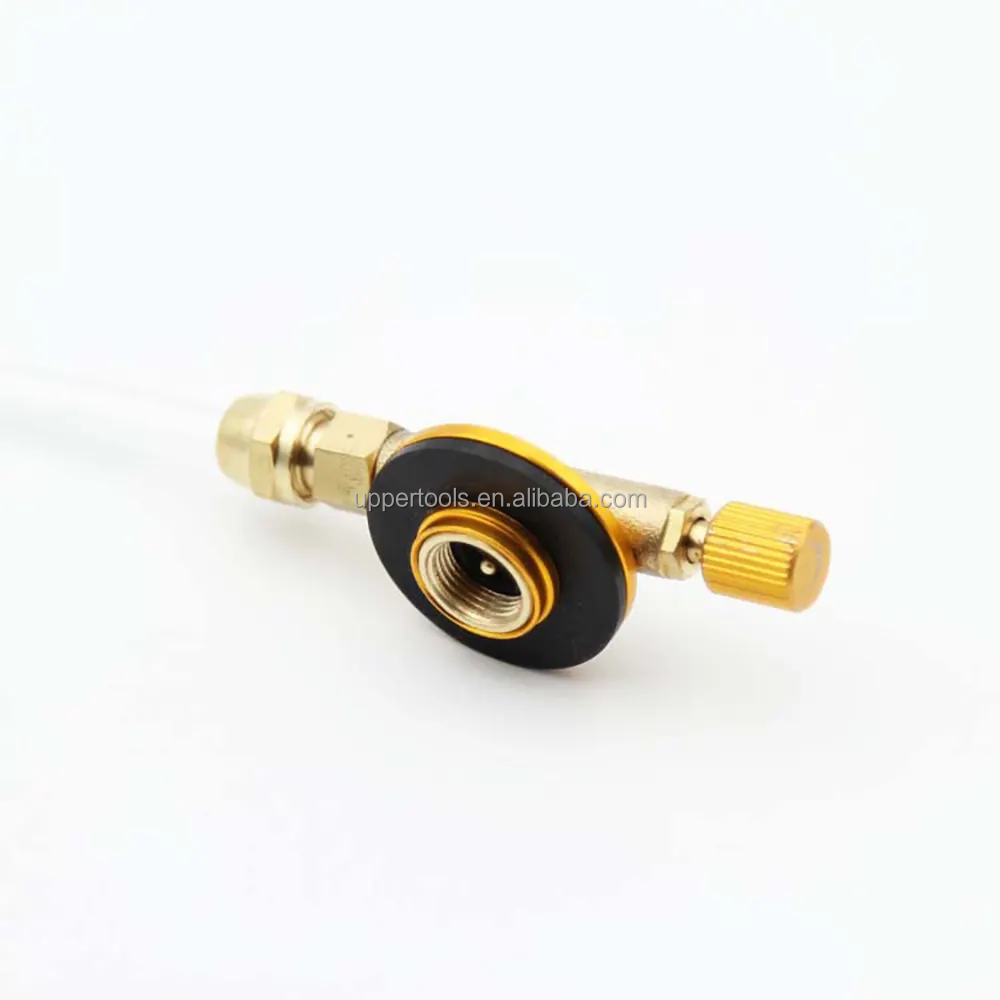 Russia Camping Gas Stove Propane Refill Adapter with Metal Flat Cylinder and in UPPER