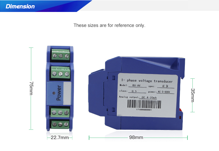 Factory Sale Various Digital Meters 3 Phase Ac Current Transducer