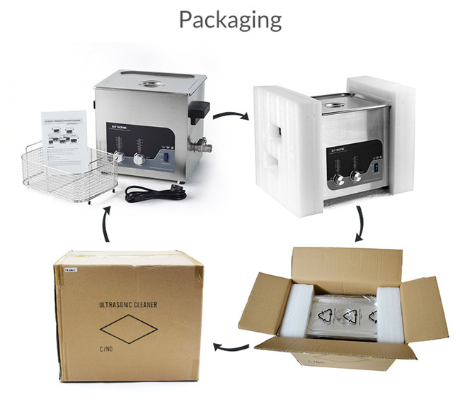 PCB Board Ultrasonic Cleaner Analogue Electronic Parts Cleaning Machine With Dial
