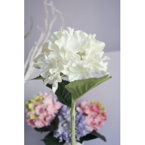PU Artificial Hydrangea Real-Touch Feeling