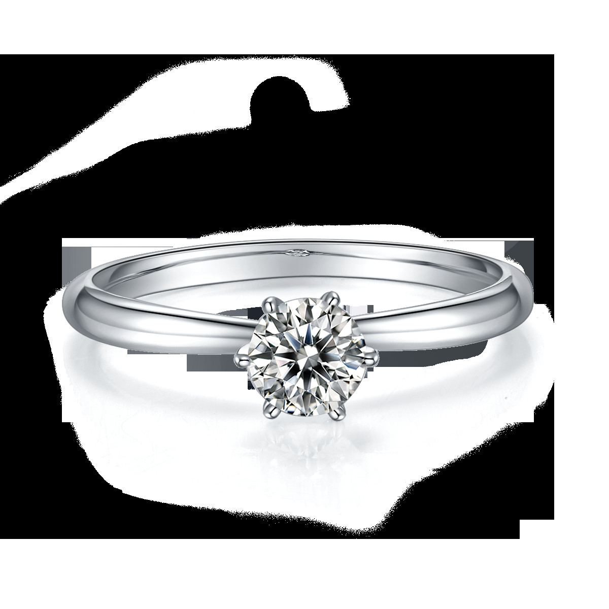 Wholesale Moissanite Jewelry 925 Sterling Silver Wedding Engagement Moissanite Diamond Rings