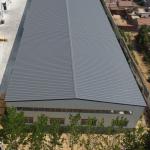 Prefabricated Steel Workshop Building with Rock Wool Insulation