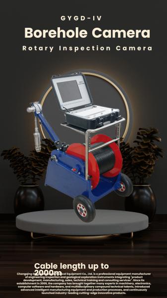 Quality Borehole Inspection Camera Downhole Video Camera System Deep Well Inspection Camera for sale