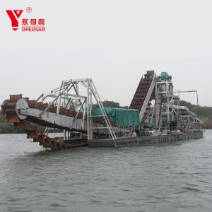  Portable Diamond Dredge Bucket Ladder Dredger For River Diamond Dredging Manufactures