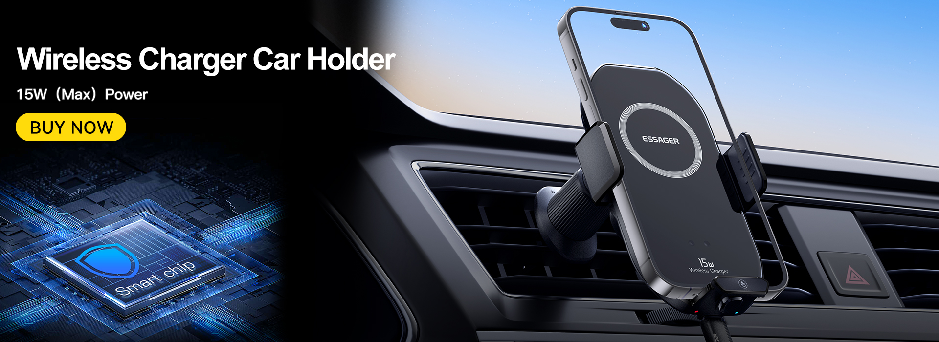 ESSAGER A7 Series Best Car Mobile Phone Holder Car Phone Stand