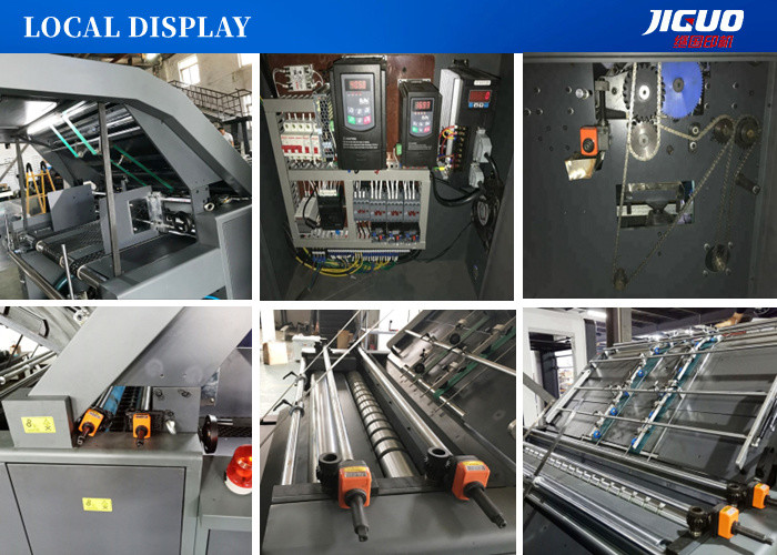 Corrugated Box Semi Auto Flute Laminator High Speed Board