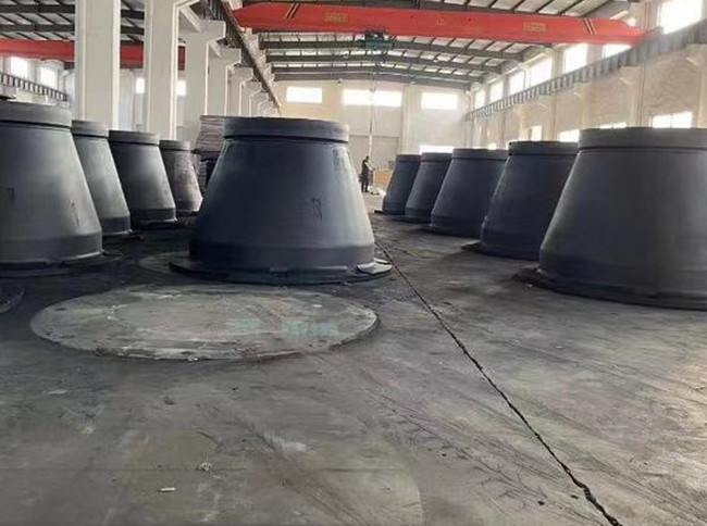 Modular Design Cone Fenders Marine Extruded Rubber Resilient