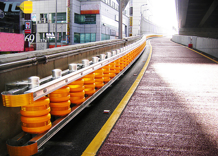 Polymer Composites Anti Collision Rotating Guardrail