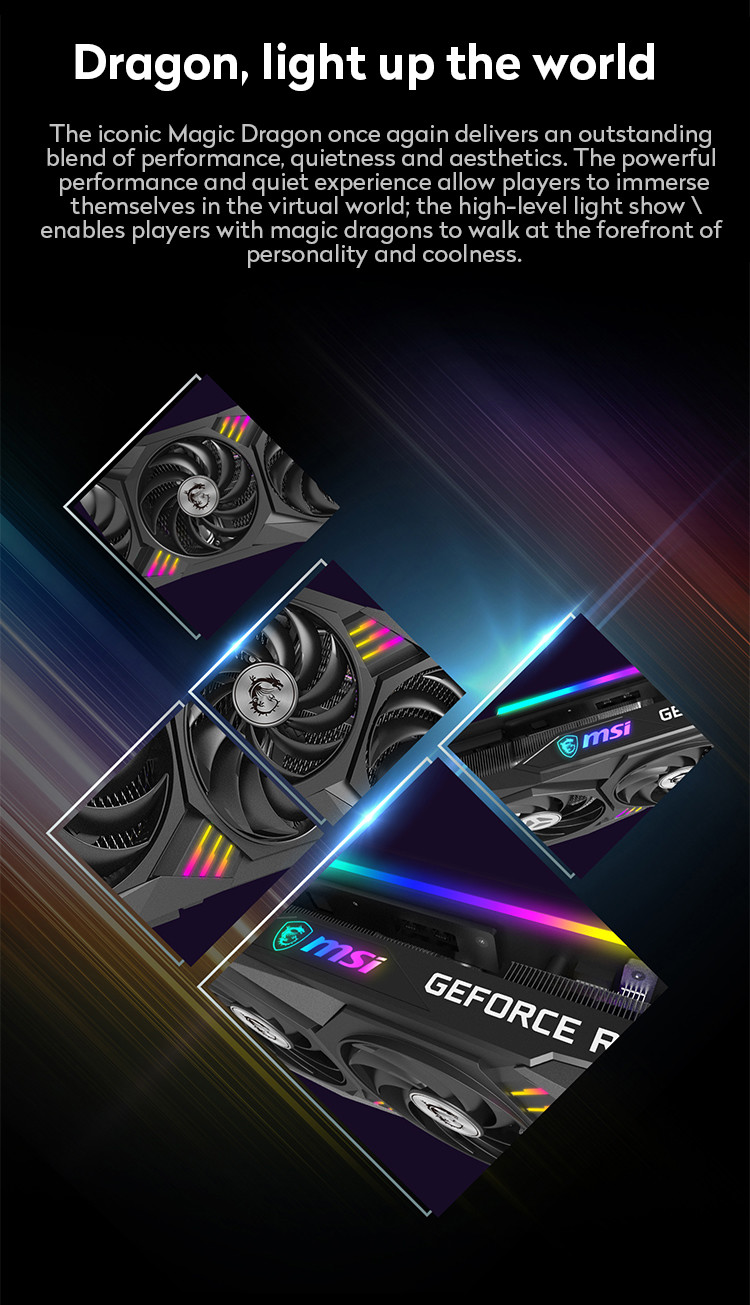 Magic Dragon Z GeForce RTX 3060 Graphics Card 12G Overclocking Edition Graphics Card