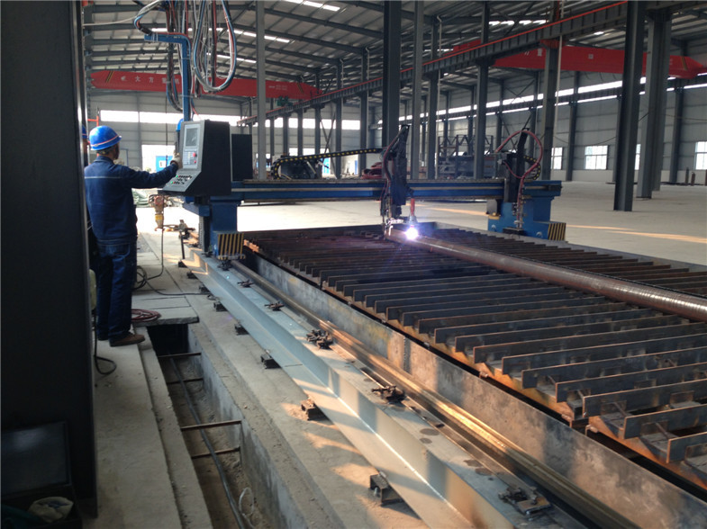 Shipbuilding 150mm CNC Plasma Cutting Machine AC380V 50HZ 3P