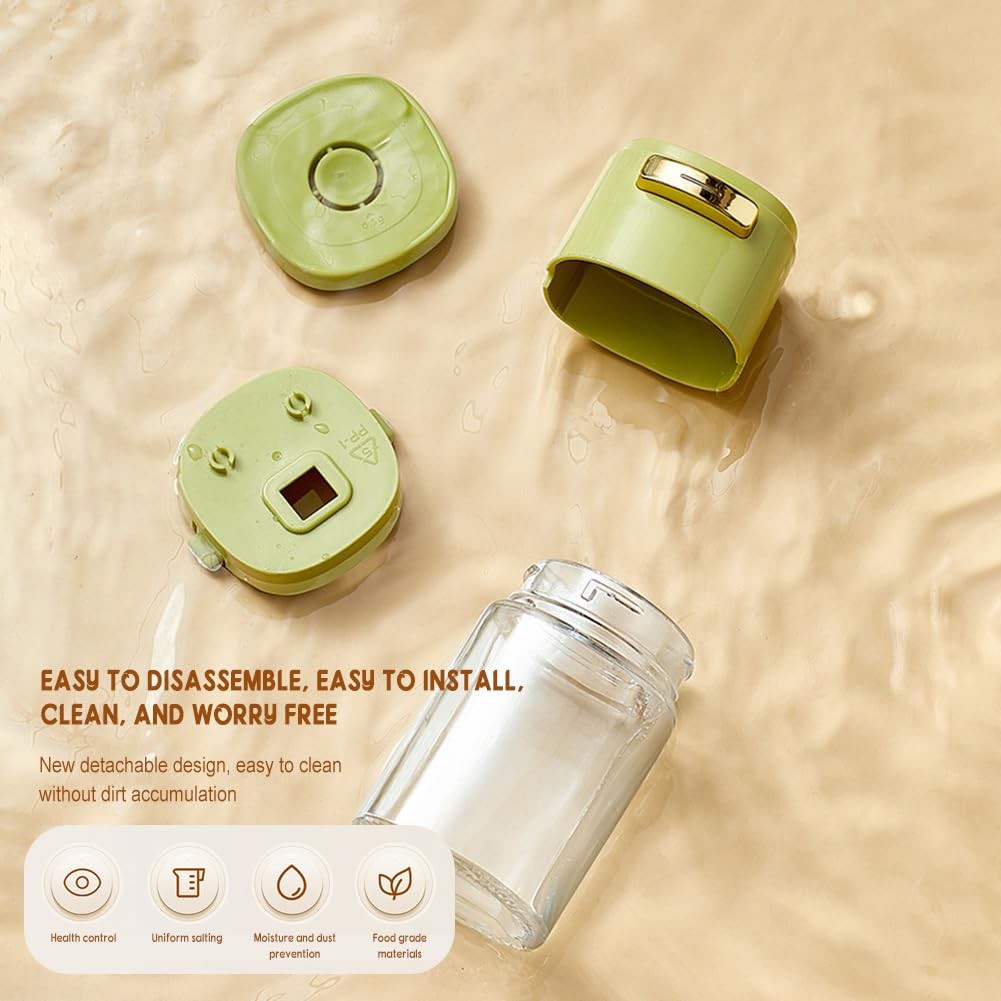 Household Kitchen Sealed Measuring Seasoning Shaker Bottles 180ml