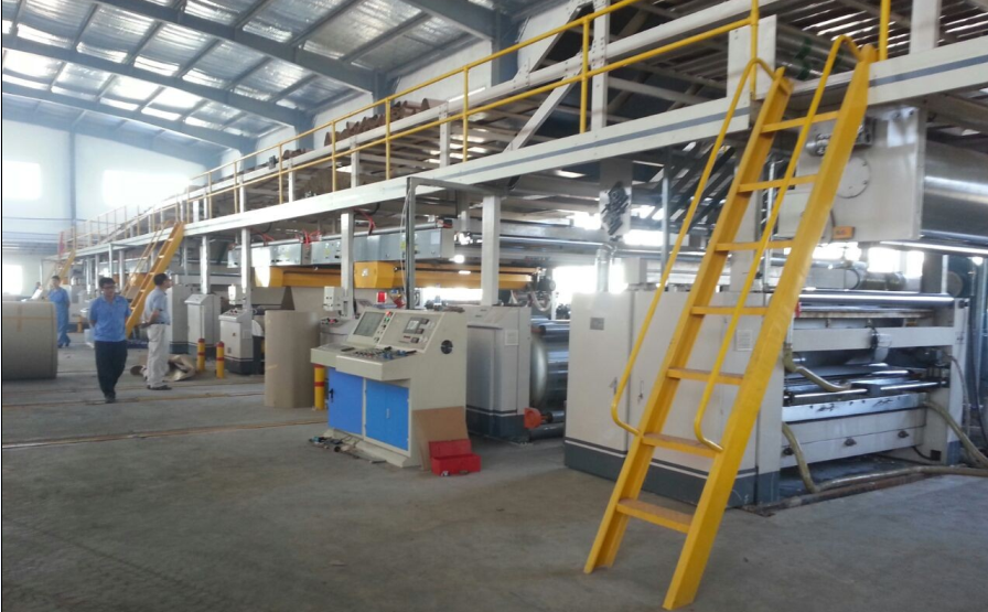 Automatic Grade Flute Corrugated Cardboard Two Layer Making Single Facer Machine Line