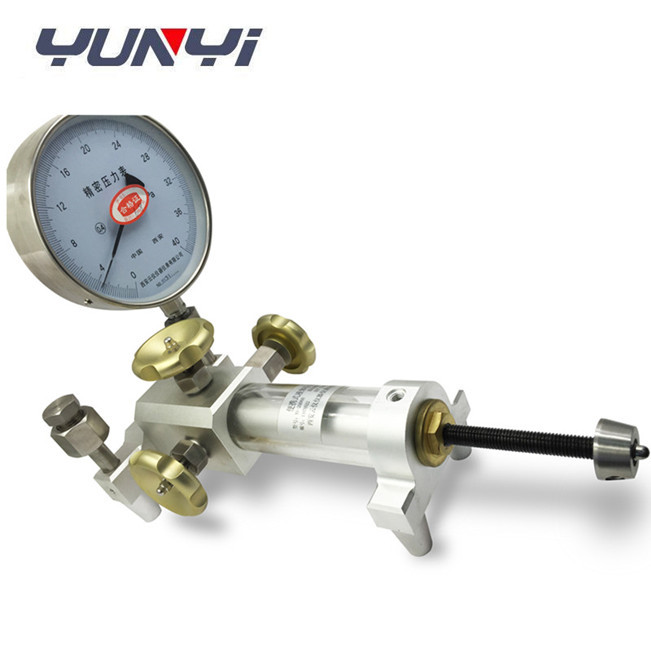 Manual Pneumatic Hand Pump Pressure Calibrator 10MPa Stainless Steel